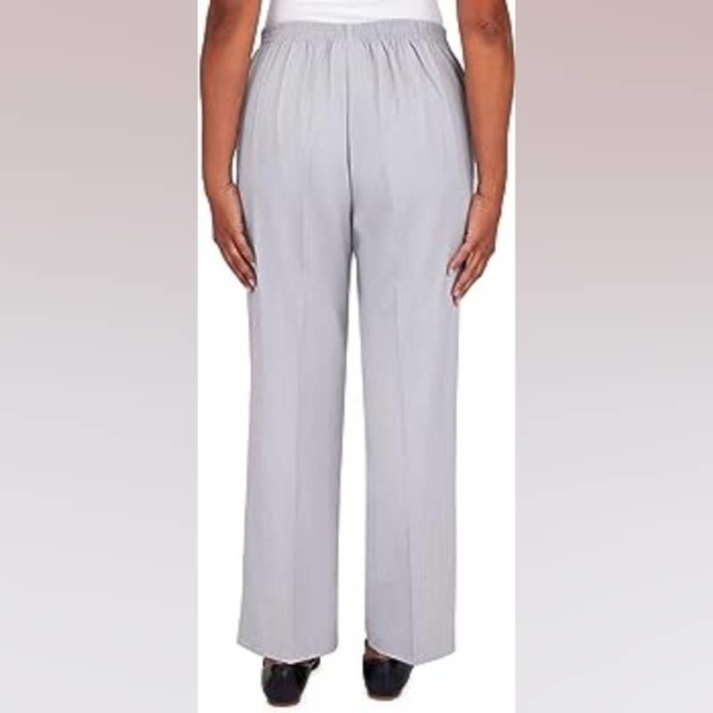 NWT Alfred Dunner Comfort Waist Classic Fit Pant - Picture 4 of 9
